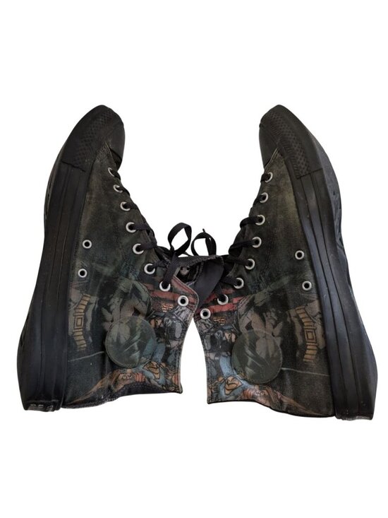 Converse Chuck Taylor Batman Rebirth High Top Mens 12 DC Comics Grunge *READ main image 6